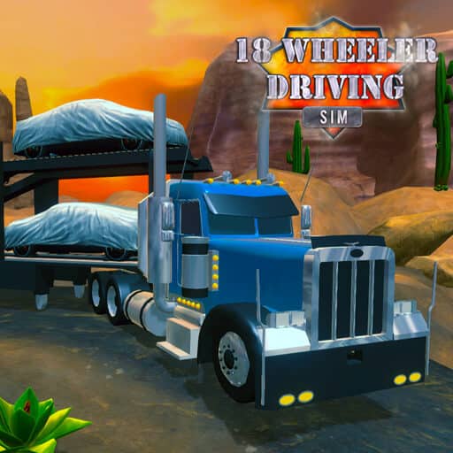 18 wheeler driving sim