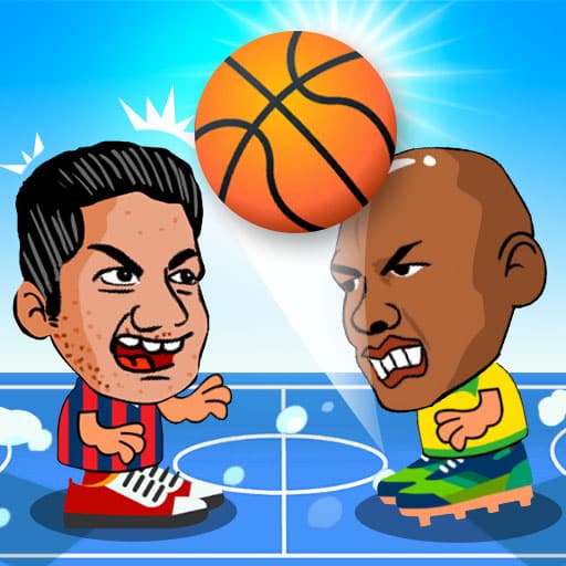 2 player head basketball