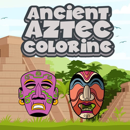 ancient aztec coloring