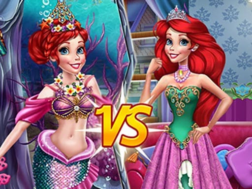 ariel princess vs mermaid