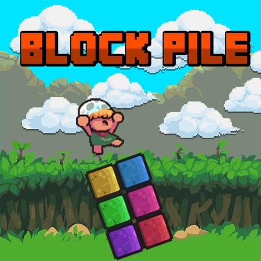 block pile