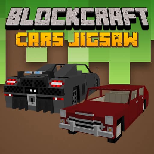 blockcraft cars jigsaw