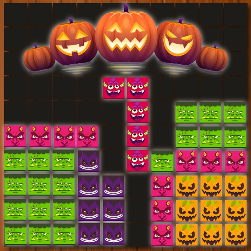 blocks puzzle halloween