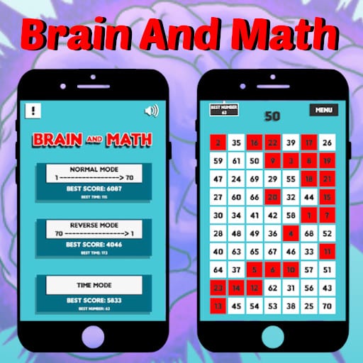 brain and math