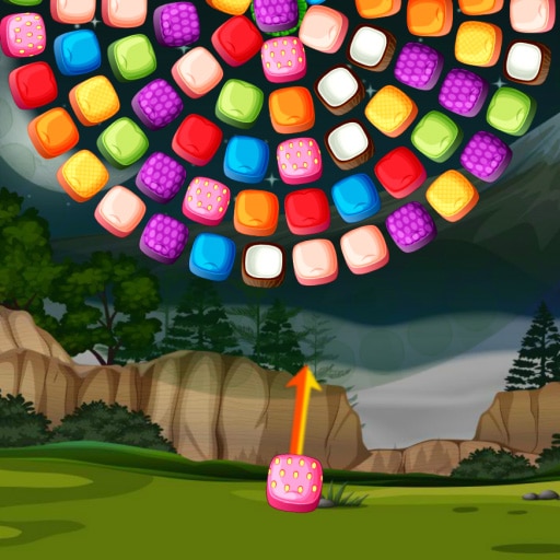 bubble shooter candy wheel