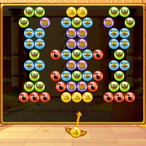 bubble shooter egypt