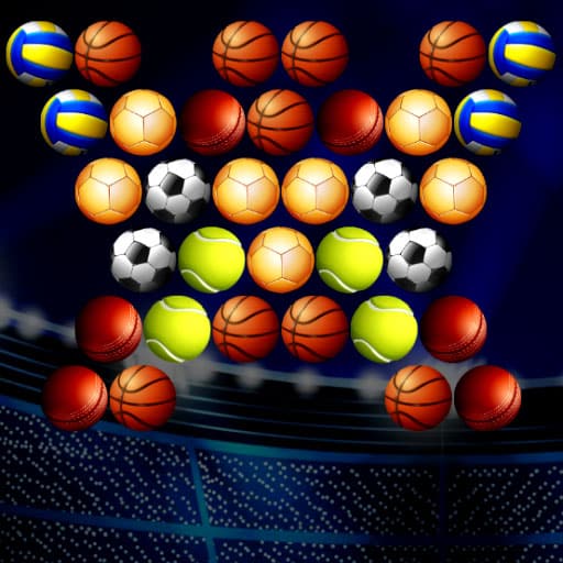 bubble shooter golden football