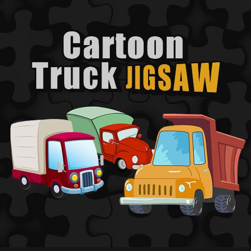 cartoon truck jigsaw