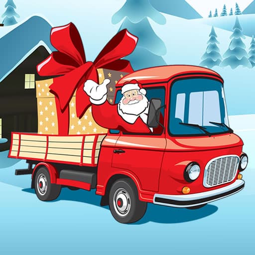 christmas vehicles jigsaw