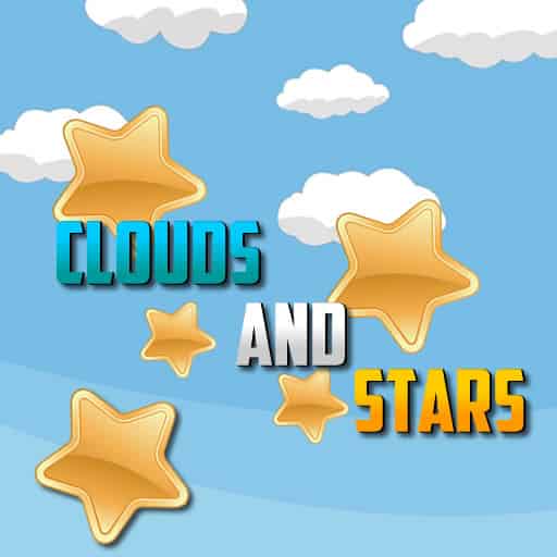 clouds and stars