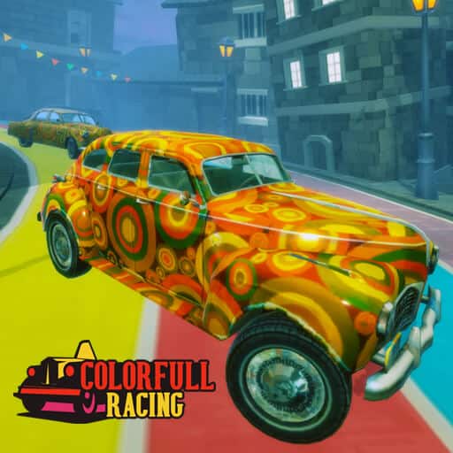 colorful racing