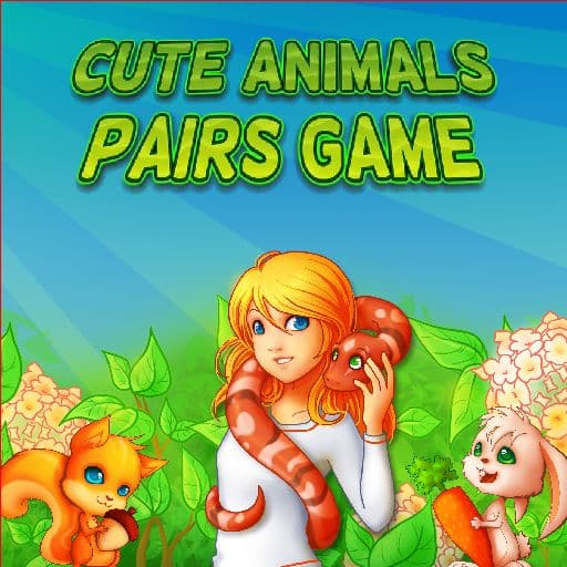 cute animals pairs game