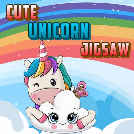 cute unicorn jigsaw