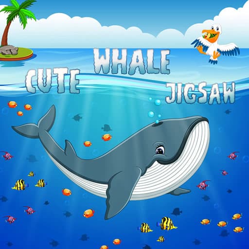 cute whale jigsaw