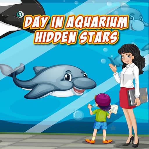 day in aquarium hidden stars