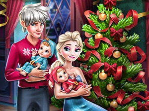 elsa family christmas