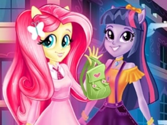 equestria girls first day at school