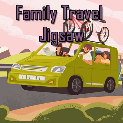 family travel jigsaw