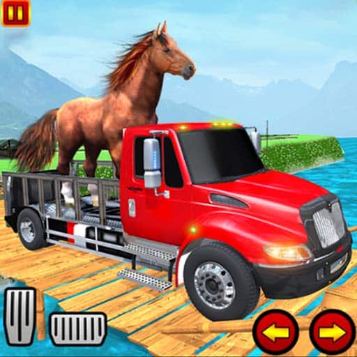 farm animal transport truck game