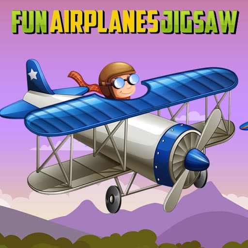 fun airplanes jigsaw