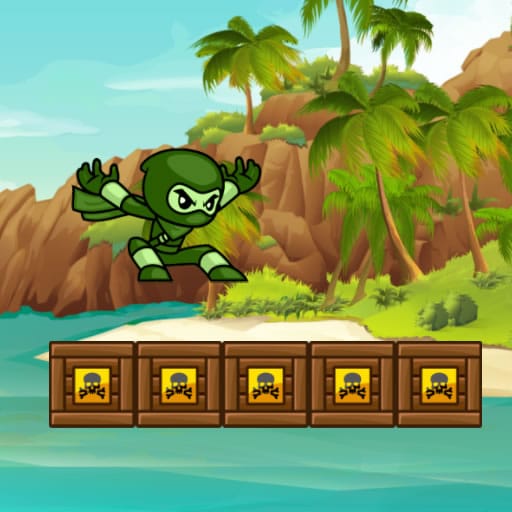 green ninja run