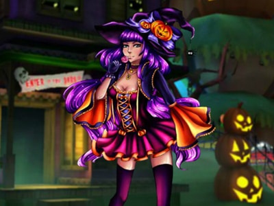 halloween witch dress