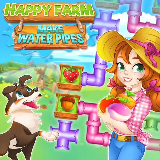 happy farm make water pipes