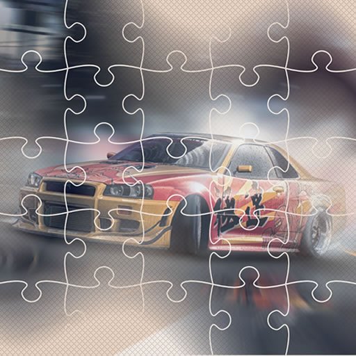 japanese racing cars jigsaw