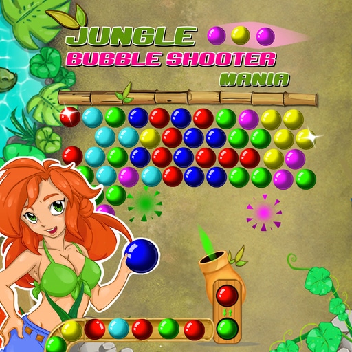 jungle bubble shooter mania