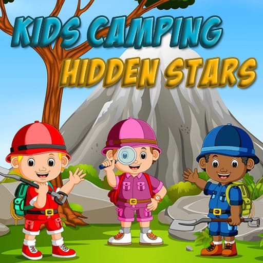 kids camping hidden stars