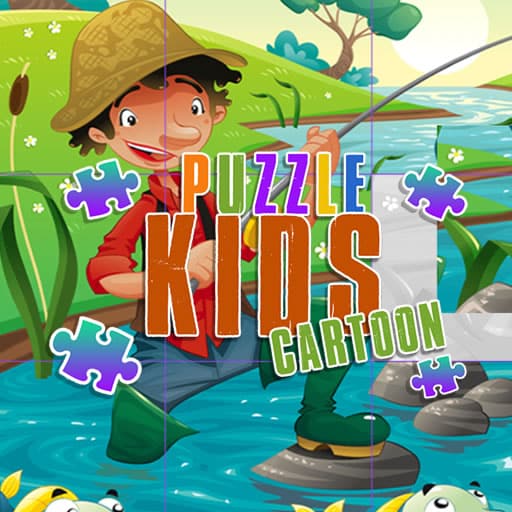 kids cartoon puzzle