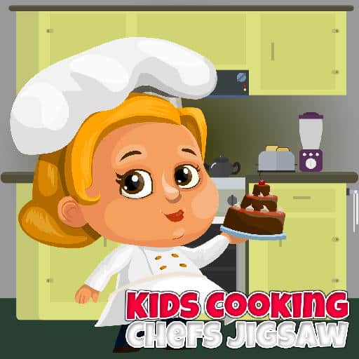 kids cooking chefs jigsaw