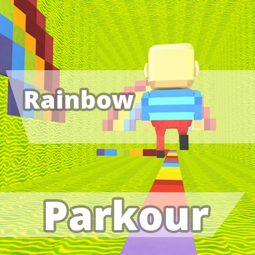 kogama rainbow parkour