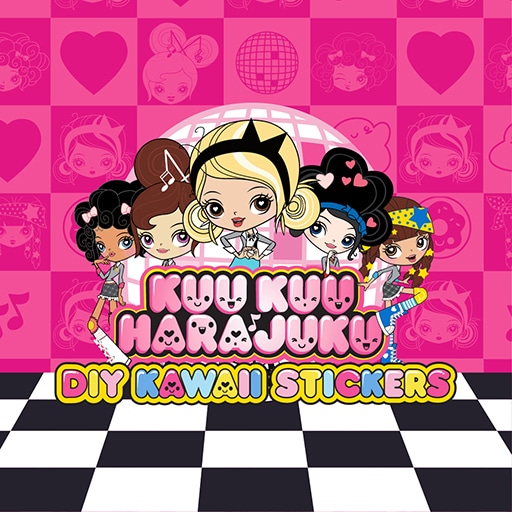 kuu kuu harajuku stickers