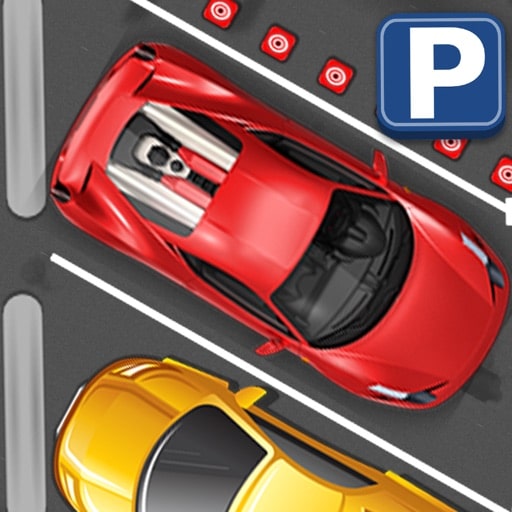 low polly car parking 2d