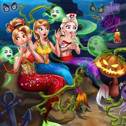 mermaid haunted house