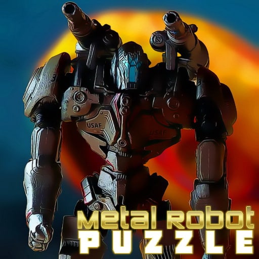 metal robot puzzle