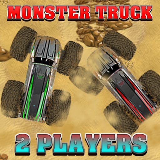 Monster Truck 2 Player Game - Mimino Games