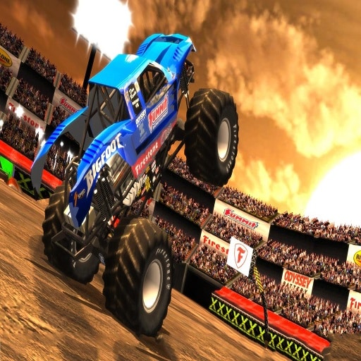 monster truck dessert racing game 3d 2019