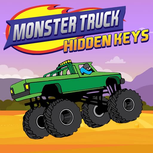 monster truck hidden keys