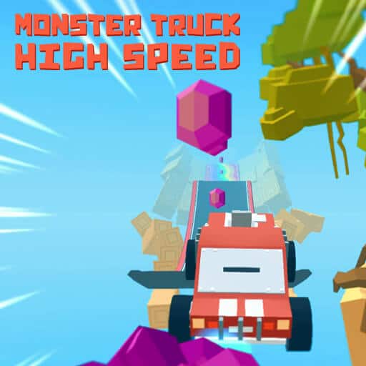 monster truck high speed