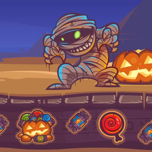 mummy candy treasure