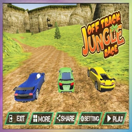 off track jungle car race