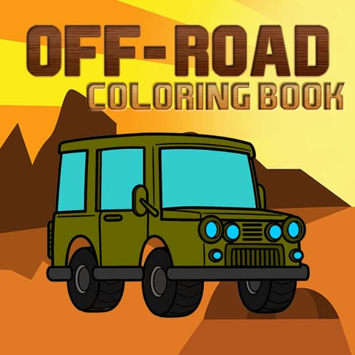 offroad coloring book