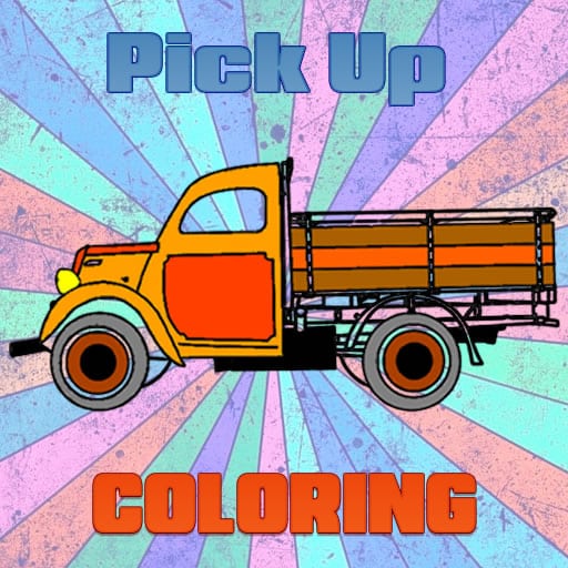 pick up trucks coloring