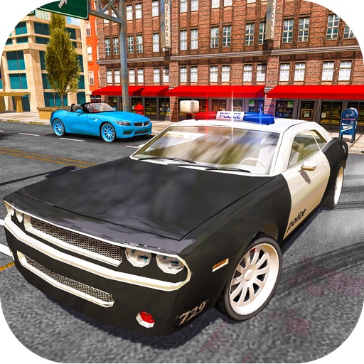 police car stunt simulation 3d