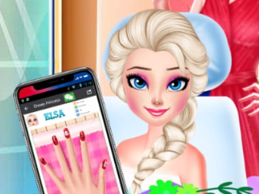 princess nail salon makeover