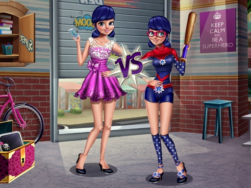 princess vs superhero