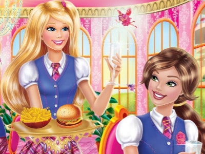 princesses burger cooking