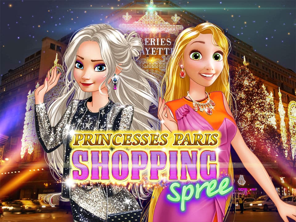 princesses paris shopping spree